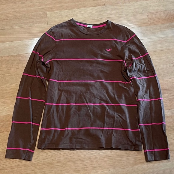 Hollister Other - ❗️LAST CHANCE Hollister Striped Long Sleeve Tee